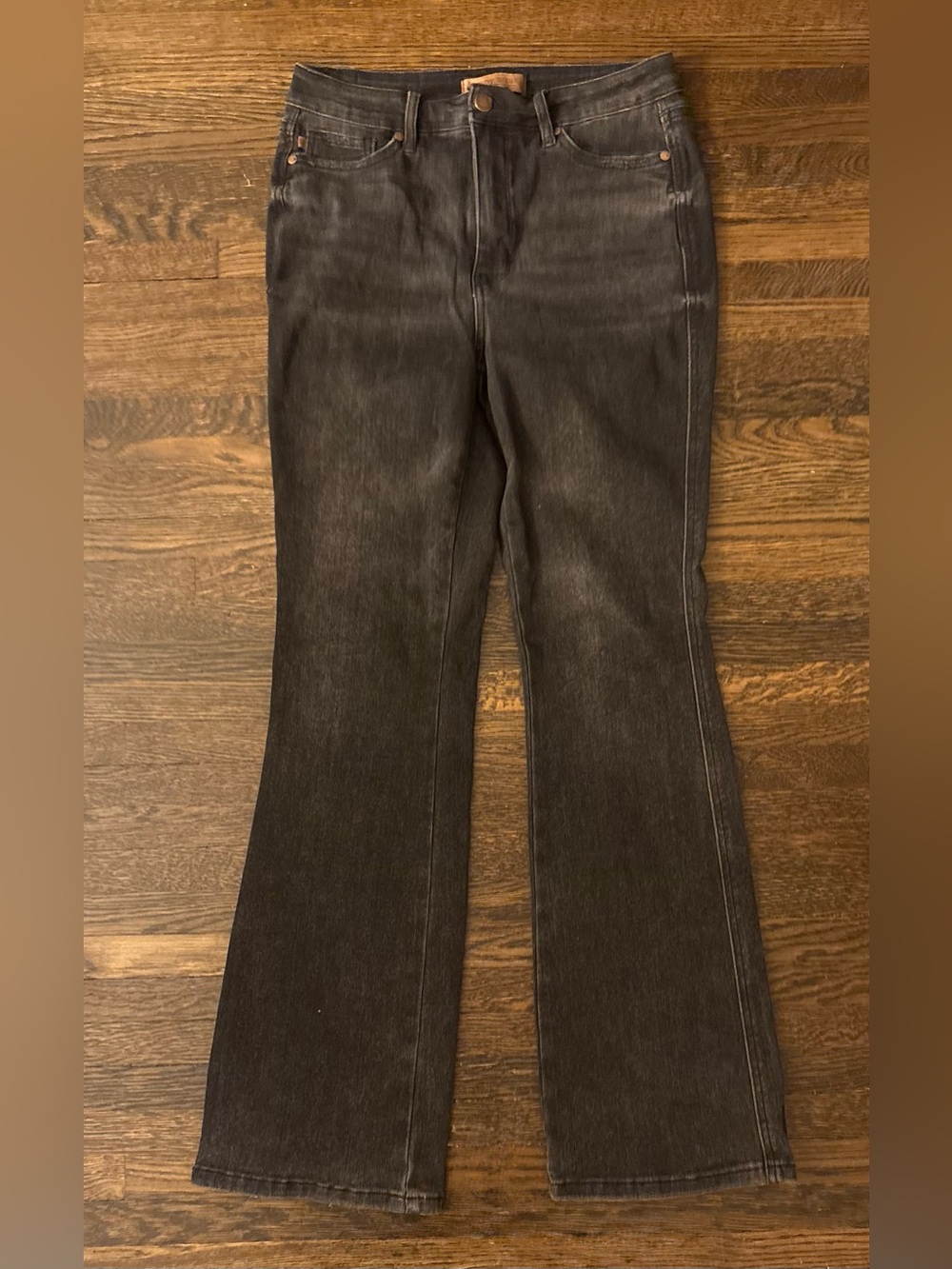 Judy Blue Black High-Rise Bootcut Jeans 9/29 ( short)